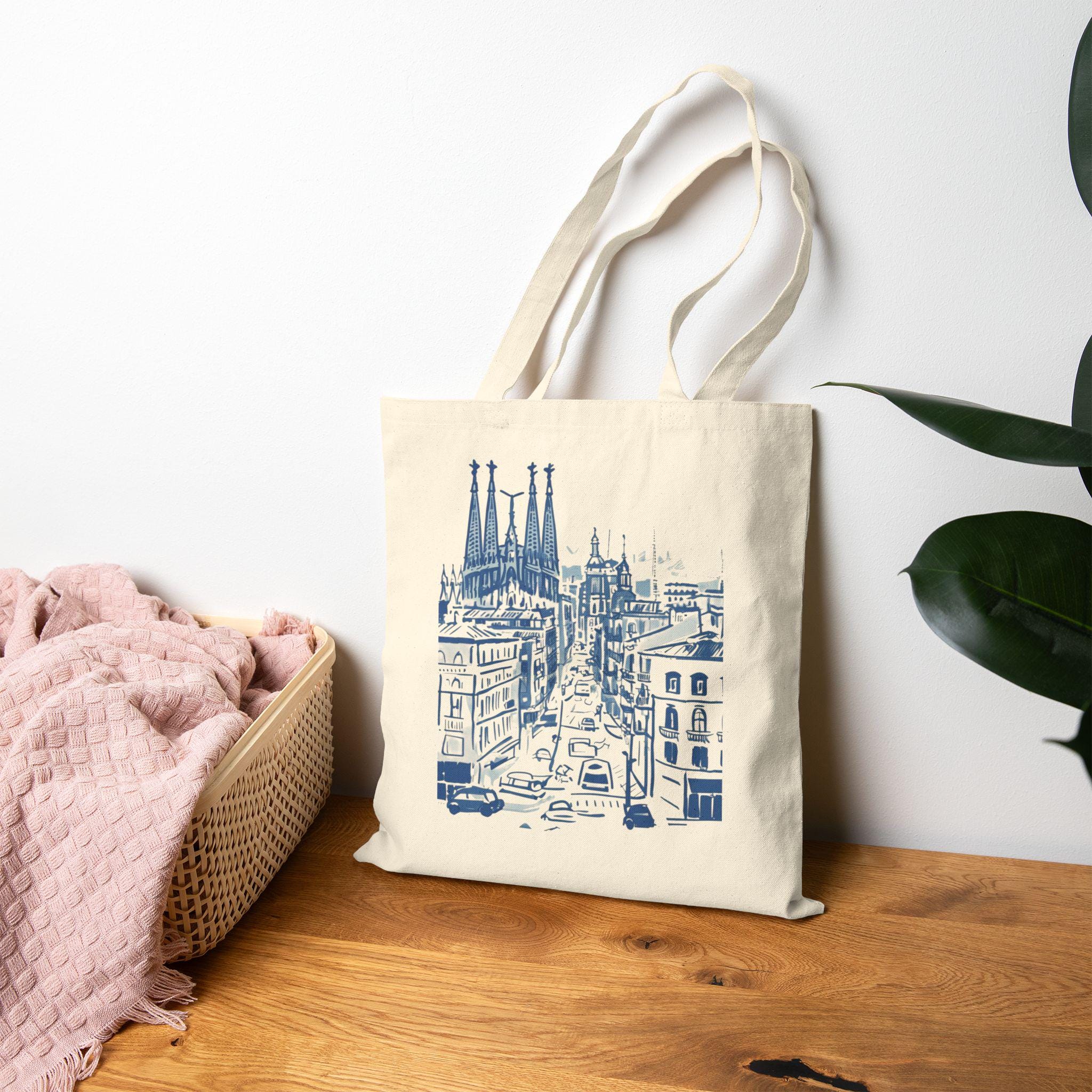 Barcelona tote bag - Etsy 日本