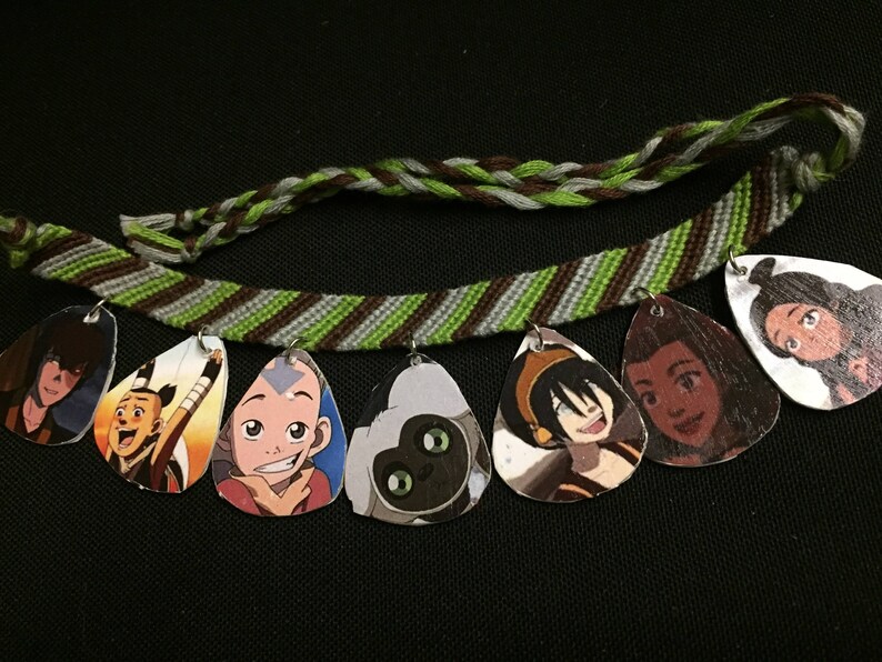 Avatar The Last Airbender Earth Nation Charm Bracelet Etsy