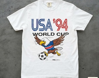 Vintage 1994 USA World Cup T Shirt | 4th of July Shirt| Retro Soccer Graphic | Fifa World Cup Unisex Football Shirt