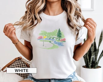 Masters Golf Shirt, Womens Golf Shirt, Golf Gift for Golfer, Golf Tournament Tee, Mom Golf Shirt, Golfing Apparel, Golf Party Shirt
