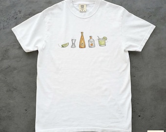 Margarita Tee, Comfort Colors Cocktail Shirt, Summer Tee Shirt, Fun Party Shirt