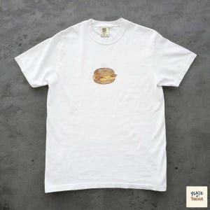 Bagel Shirt, Comfort Colors NYC Shirt, Bacon, Egg, & Cheese Tee Shirt, Vintage Retro Style, Fun Party Shirt