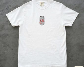 Comfort Colors® Fridge Cig Shirt, Diet Coke Lover Gift, Beverage Humor Shirt, Retro Soda Drink T-Shirt, Quirky Caffeine Addict Tee