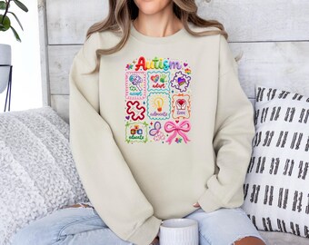 Autism Awareness Sweatshirt, Autism Acceptance Hoodie