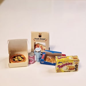 Miniature Foods, Chip, Cookies, Tumbler and more.