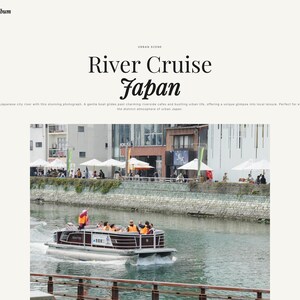2026 Tokushima Marche Digital Web Photo Album | HTML Gallery | Japan Travel Photography | Editorial Snapshots Instant Download