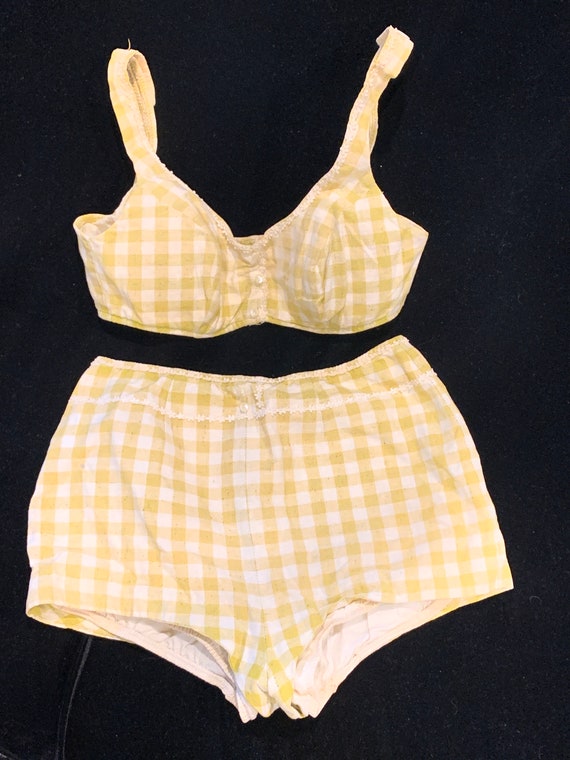 Vintage Catalina Inc. California Gingham Bikini