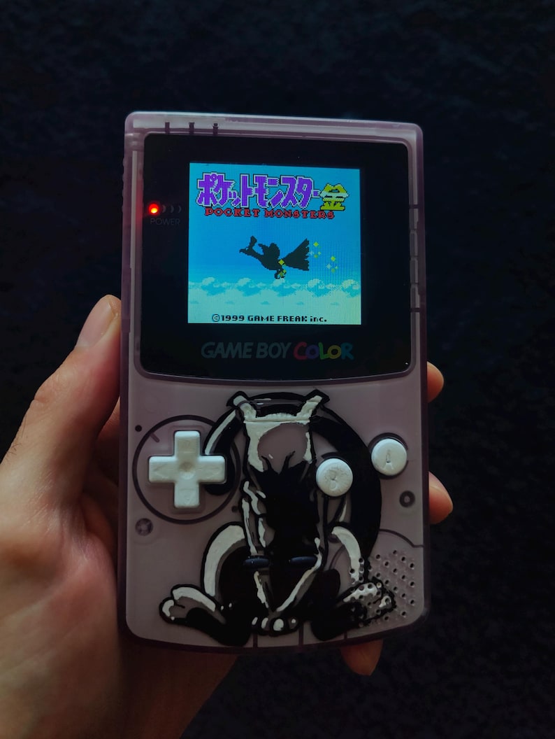 Modded Game Boy Color IPS Backlit | Fully Refurbished & Upgraded Retro Console | Custom Handheld Game Boy | Ready to Play imagen 4
