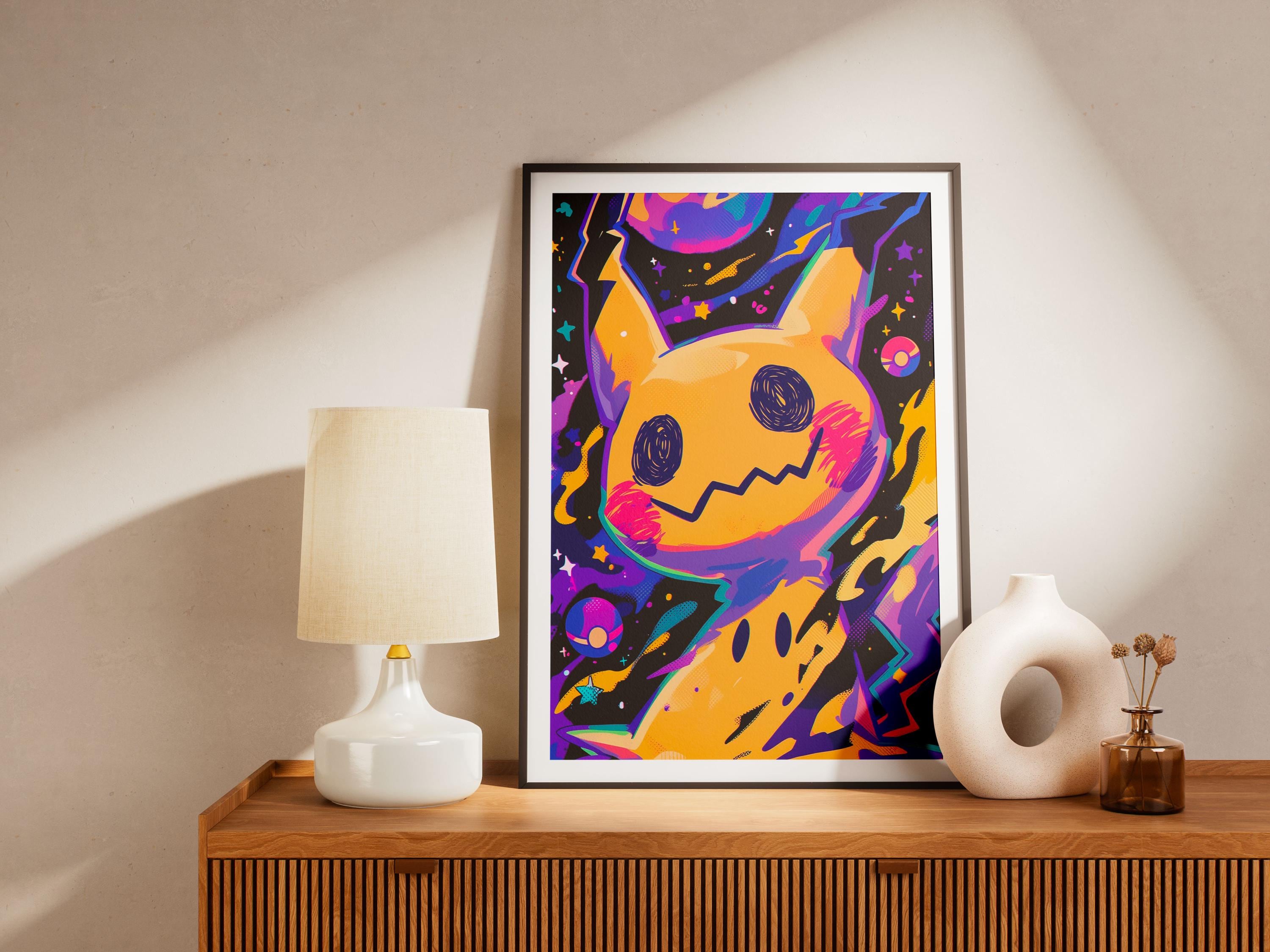 ミミッキュ　ポスター Mimikyu Poster - Etsy UK