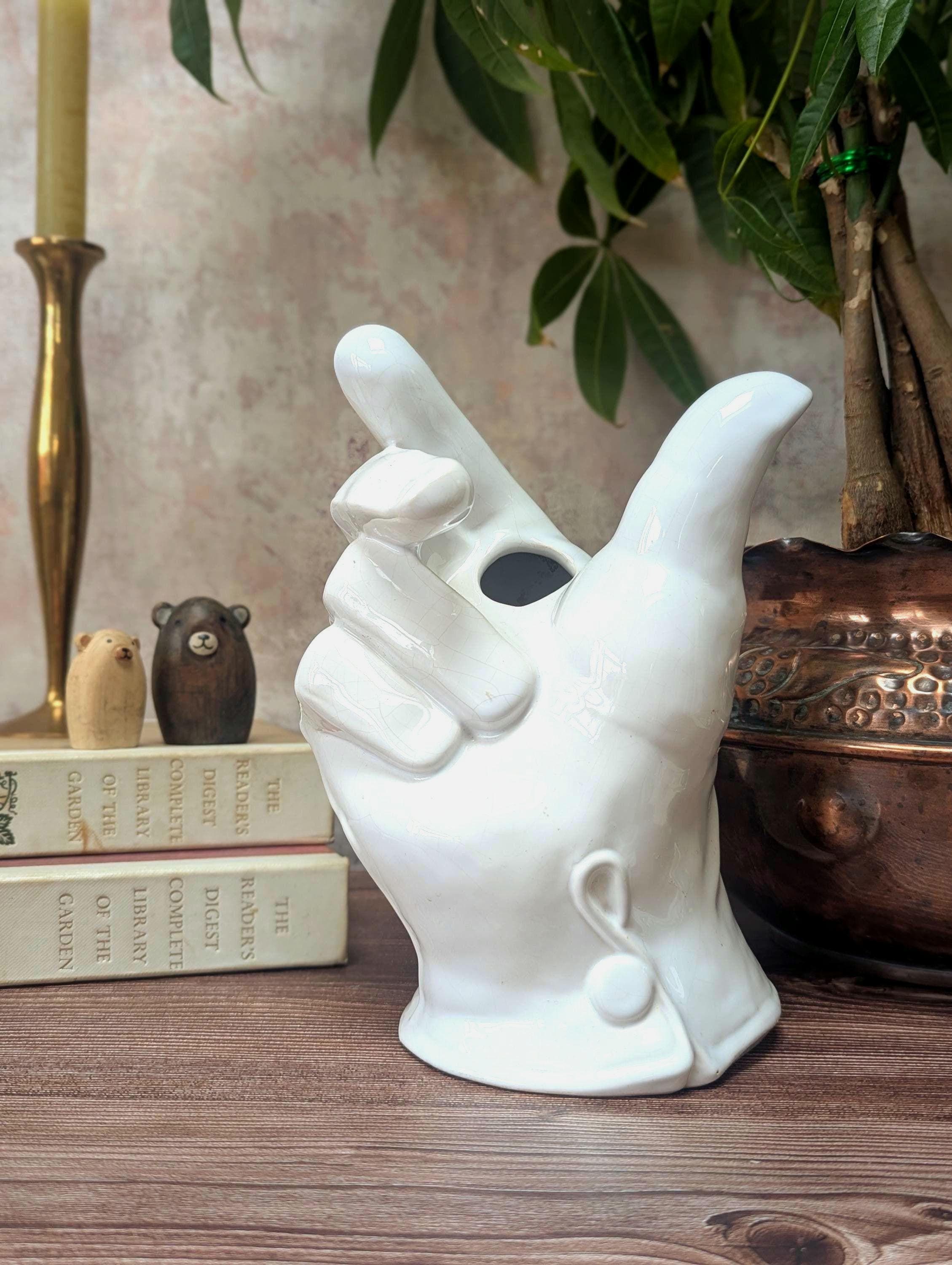 Hand shaped vase - Etsy 日本