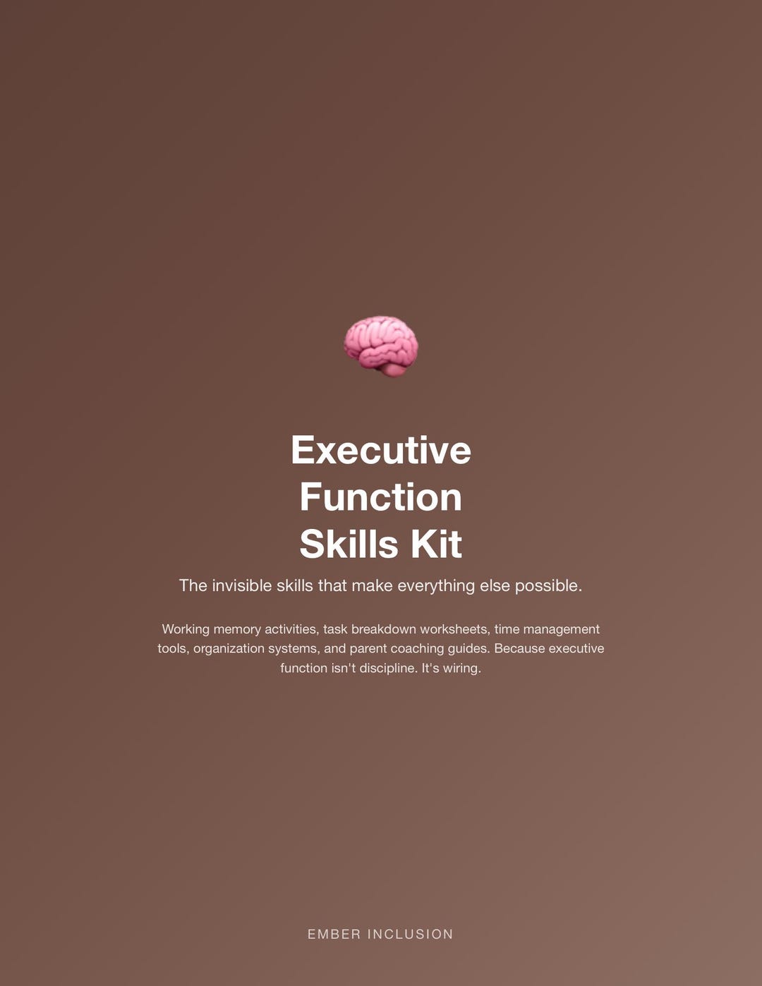 Executive Function Skills Printable Autism ADHD Kids Planning ...
