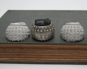 IBM typewriter selelectric Courier font writers gift curio concrete art small art analog world type