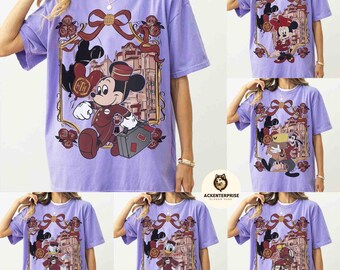 Customize Disney Hollywood Tower of Terror Mickey & Friends Halloween Shirt, Mickey Not So Scary Party Tee, Disneyland Halloween Family Tee