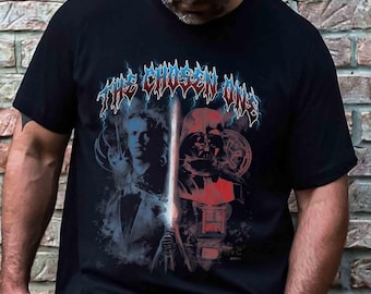 Star Wars Anakin Skywalker & Darth Vader The Chosen One Graphic shirt, Return of the Jedi Movie Tee, Star Wars Fan Gift, Galaxy Edge's Trip