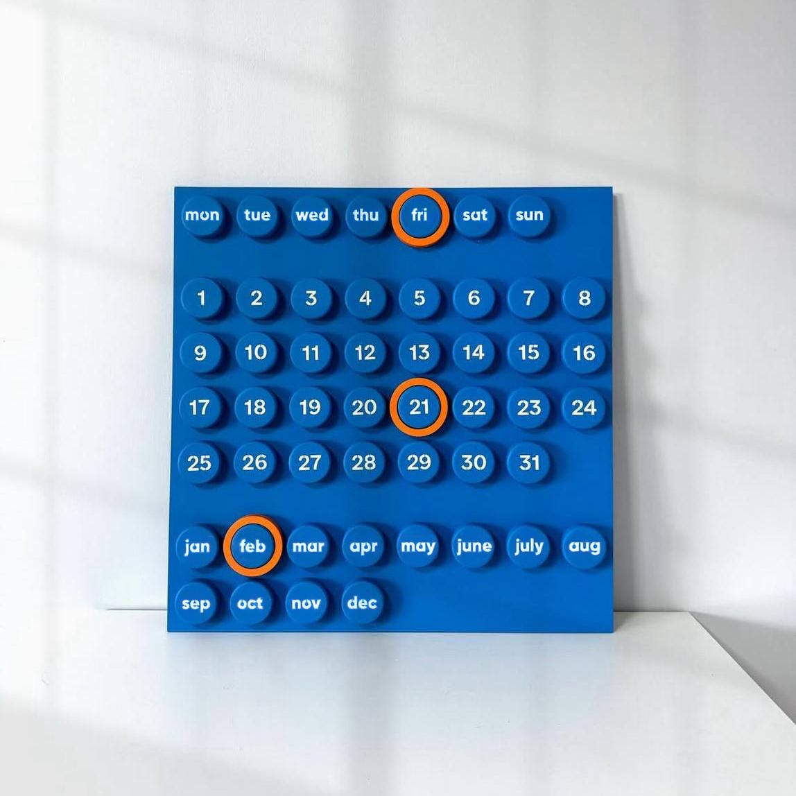 Ring a date wall calendar - Etsy 日本