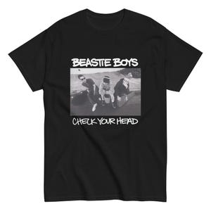Camiseta Beastie Boys Check Your Head, estilo hip hop vintage, de los 90, unisex, estilo streetwear, tallas S-5XL.