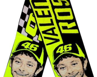 scarf valentino rossi motogp legend support collection