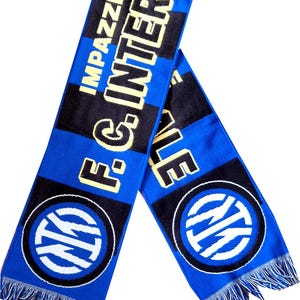 FC Internazionale Milano 応援マフラー Inter Milan Scarf - Etsy