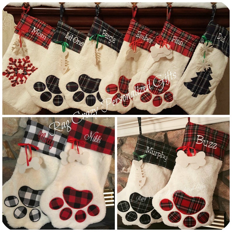 Christmas Pet Stockings Personalized image 2