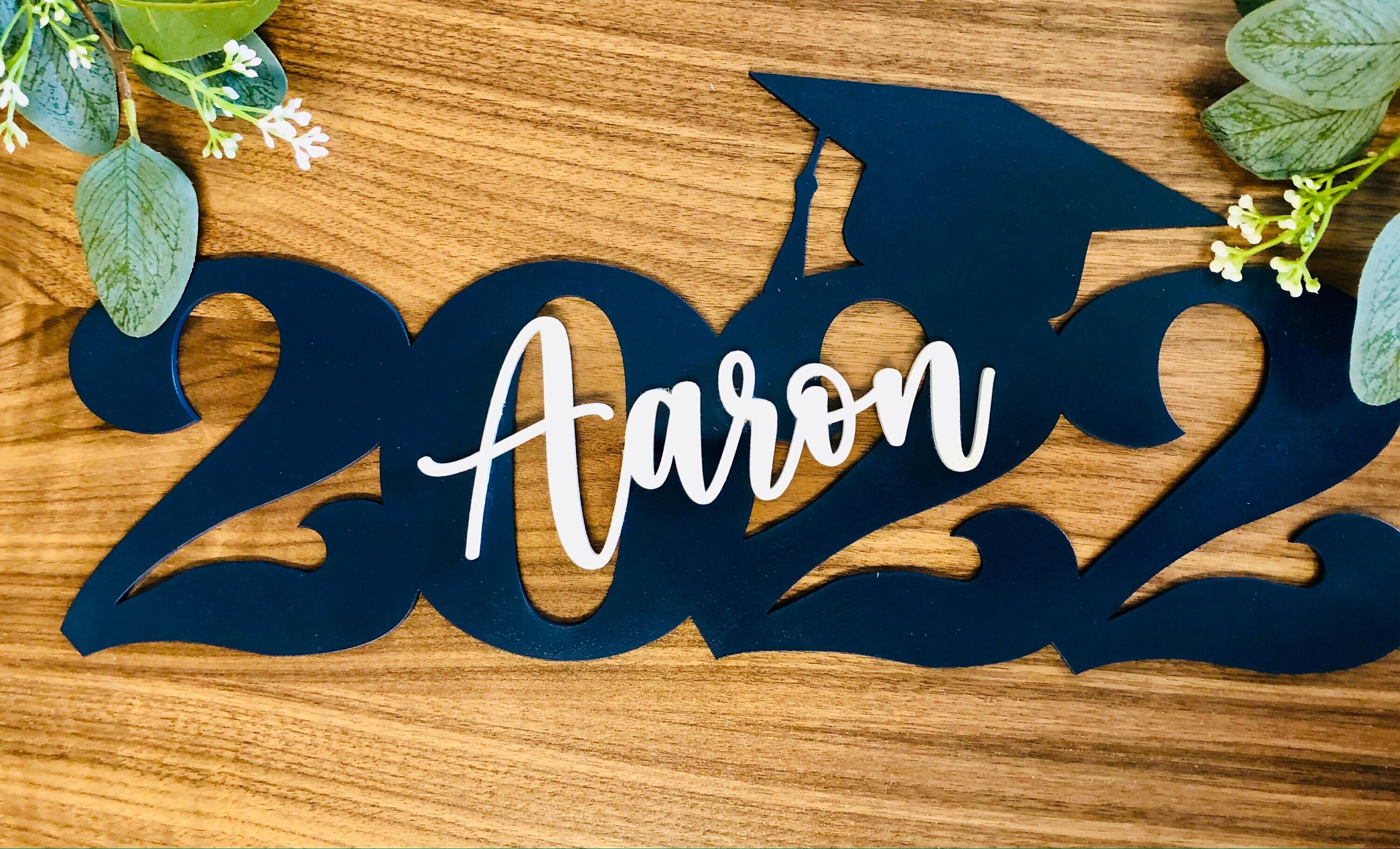 2022 Graduation Personalized Sign Senior Photo Props Gift | Etsy