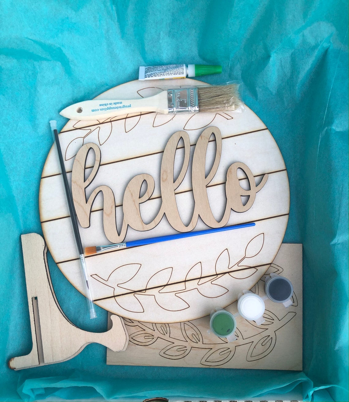 Sign DIY Paint Kit Etsy