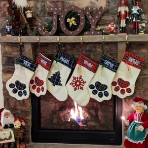 Christmas Pet Stockings Personalized image 3