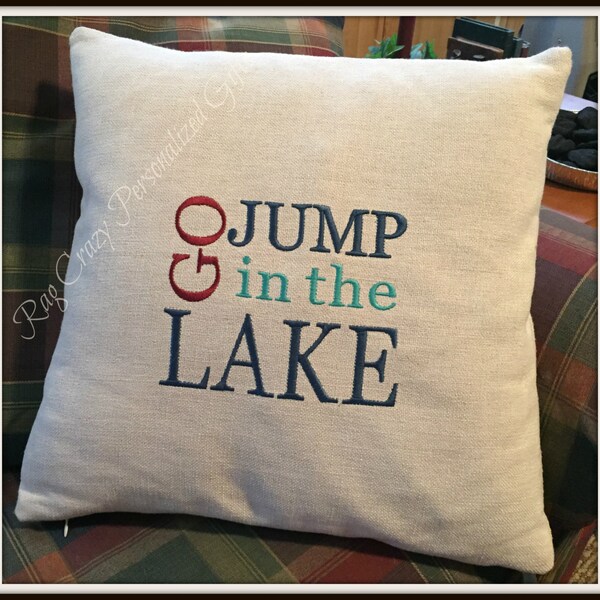 Lake House Pillow Etsy