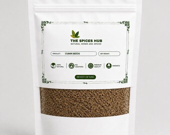 Hele Indiase komijnzaadjes | Natuurlijke aromatische specerij voor in de keuken, onmisbaar in de keuken
