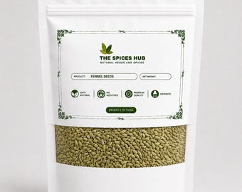 Indische venkelzaadjes | Hele aromatische specerij voor koken, thee en oogverzorging