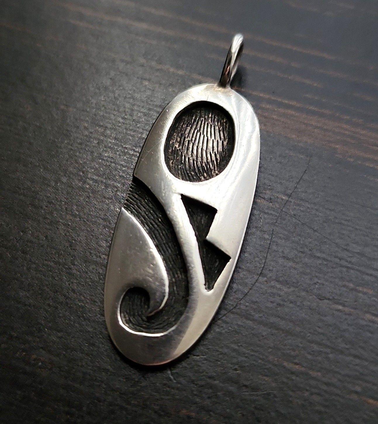 Hopi Silver Pendant - Etsy