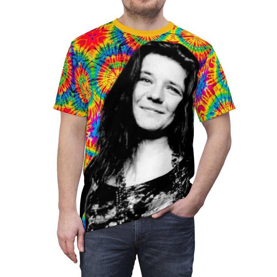janis joplin tie dye