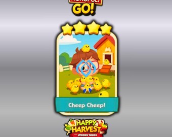Monopoly_Go - 4 Star ''cheep cheep!'' HAPPY HARVEST New Album