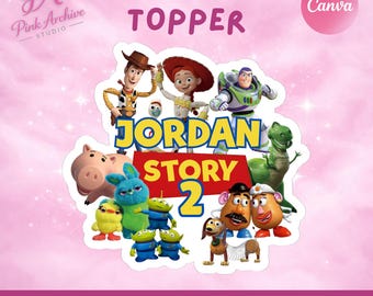 Toy Story Cake Topper Kindergeburtstag Dekoration ts1