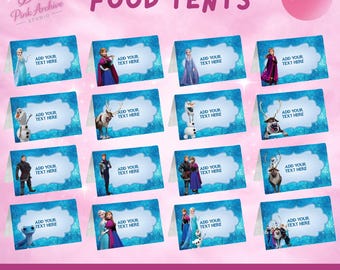 16 Décorations de fête d'anniversaire pour enfants, tente surgelée fr1