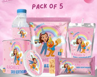MS Rachel Party Favor Bundle Kids Birthday Decoration mr1