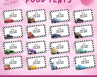 16 voitures, nourriture, tente, enfants, fête, décoration, ca1