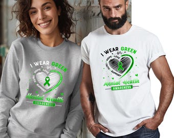 Mental Health Matters Shirt | Inspirational Mental Health Awareness Tee | Self Care Graphic T-Shirt | Positive | Therapy Support Shirt