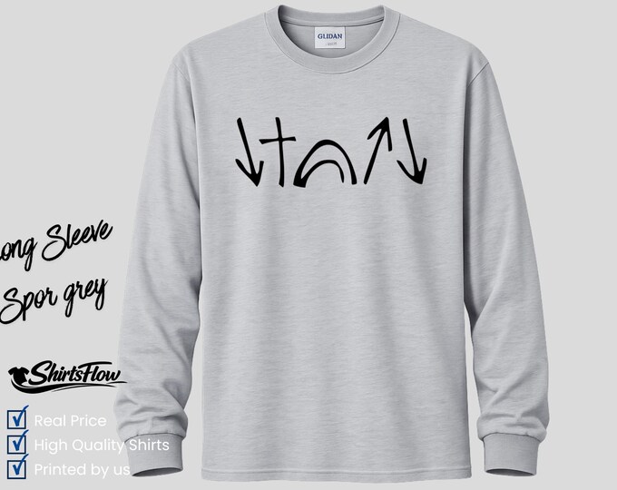 He Came He Died Long Sleeve & Sweatshirt, Christian Easter Shirt, Jesus Resurrection Tee, Religious Christian Tee, Christian Gift