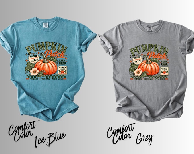 Pumpkin Patch Shirt, Fall T-Shirt, Vintage Pumpkin Tee, Autumn Shirt, Farm Fresh Pumpkin Graphic Tee, Thanksgiving Fall Shirt