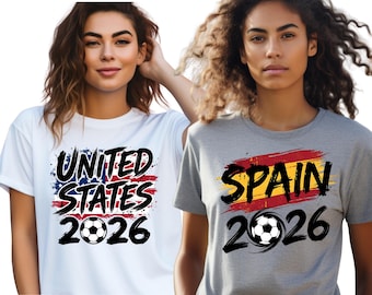 2026 Soccer Fan Tee | Soccer Fan Tee | USA Football Supporter Shirt | 2026 Tournament Shirt | Gift for Soccer Fans