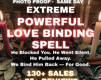 Powerful Love Binding Spell | Turning Emotional Distance into Deep Devotion | Eternal Soul Connection | Seal the Bond Forever