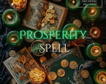 Prosperity Bundle | Powerful Money & Abundance Rituals | Personalized Wealth Attraction Collection | FREE eBook | Same Day