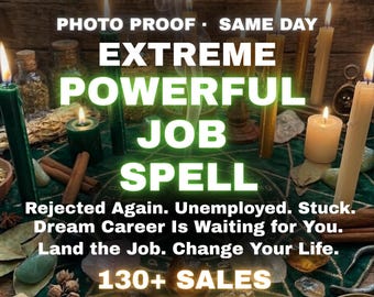 Powerful Job Spell | Dream Job & Career Advancement | Promotion, Success | SAME DAY Casting, Fast Results | Open New Doors