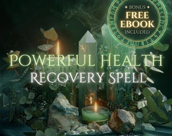 Powerful Health Recovery Spell | Personalized Healing & Wellness Ritual | Restore Your Body And Energy | FREE eBook | Same Day