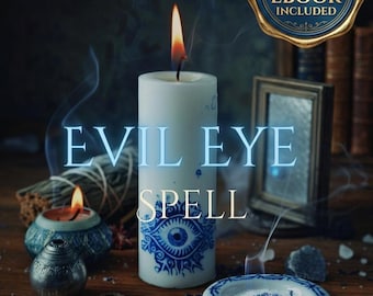 Evil Eye Removal Spell | Personalized Nazar & Curse Cleansing Ritual | Remove Dark Energy and Restore Balance | FREE eBook | Same Day