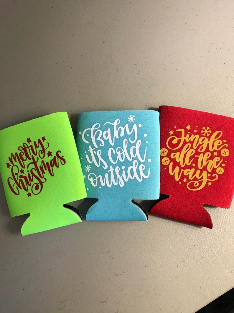 Custom Iron on for Foam Koozies Etsy