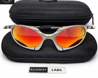 Brand New Metal X Romeo Polarised fight club Tyler Durden Cycling Sunglasses