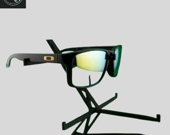 Oakley Holbrook Polarized Gold Iridium/Matte Black/Gold Logo