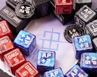 Gundam Card Game GCG Acryl Tokens, ATK- en kostentellers, gevechtsmarkers voor Gundam TCG
