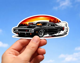 Fast and Furious Charger Car Sticker Vinyl Decal Gift